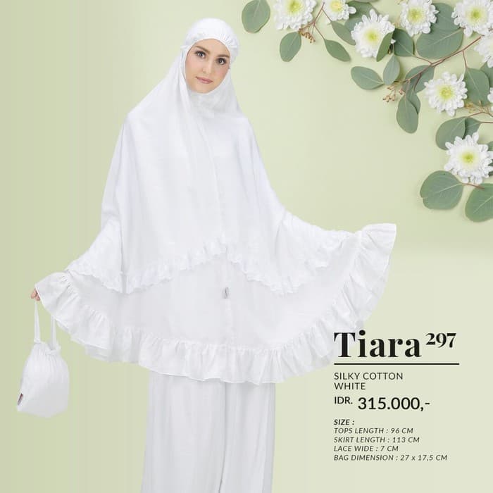 TERLARIS MUKENA KATUN TATUIS CANTIK LUCU MURAH DUBAI BALI JEPANG PUTIH POLOS