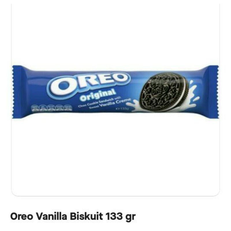 

OREO VANILLA BISKUIT 133 GRAM *N*