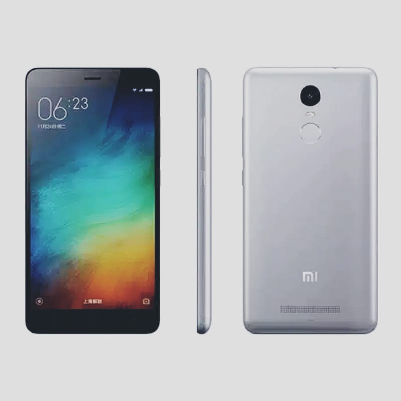 Xiaomi note 3 ram 3GB internal 32GB mediatek 4G LTE