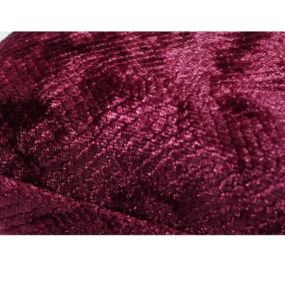 Waiwai Tas Pesta Panjang Mewah Beludru 6680