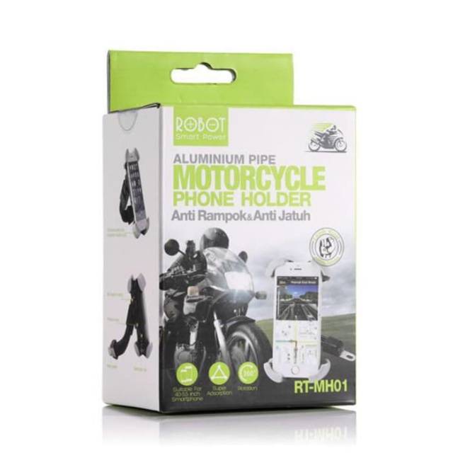 Robot RT-MH01 Aluminium Pipe Motorcycle Phone Holder