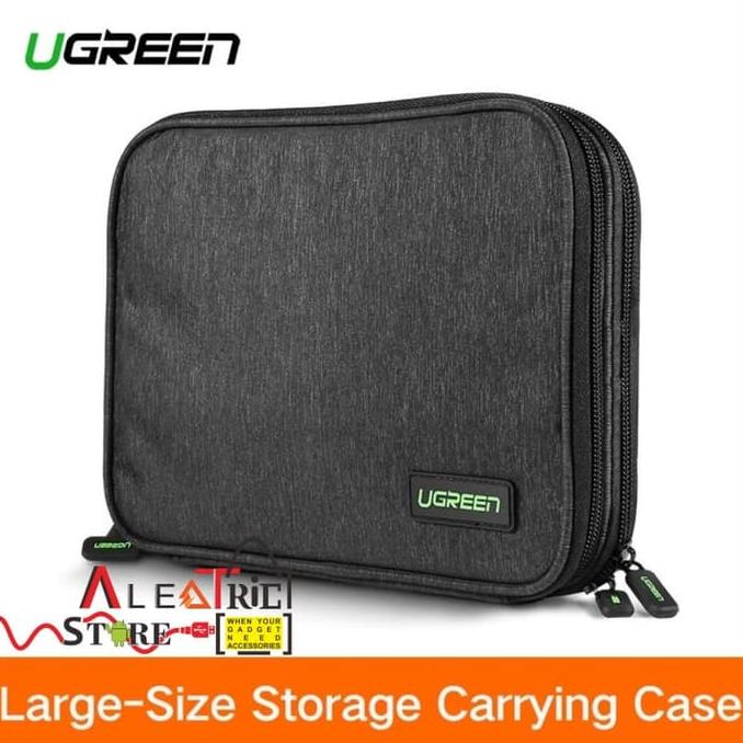 UGREEN Case Gadget Tas Travel Tablet HDD SSD Powerbank Kabel Charger