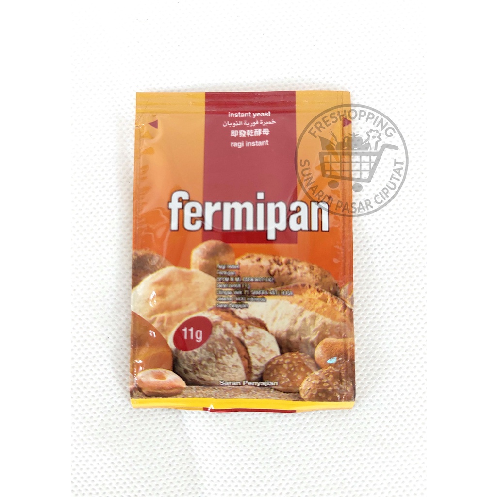 Fermipan Sachet atau Ragi Kering Instant 11 gr