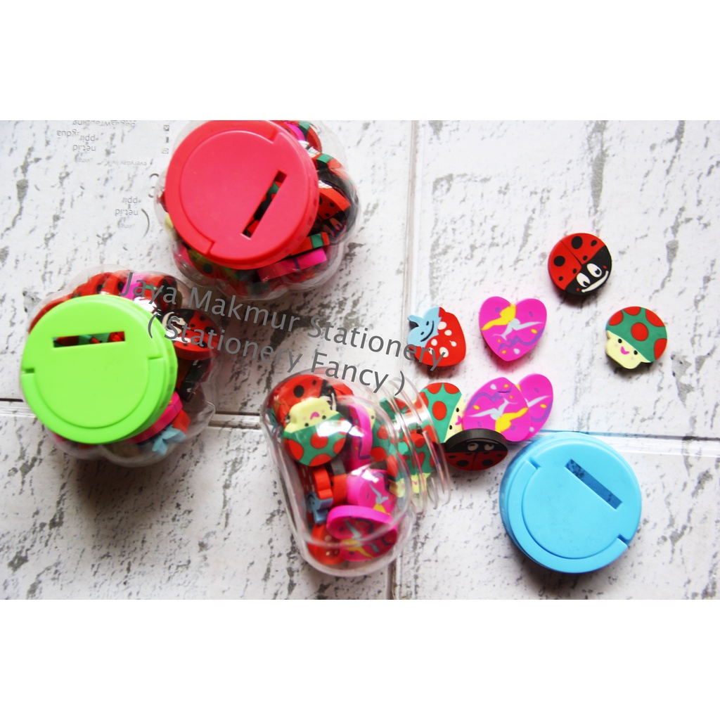 

Penghapus Aneka Buah Potong ( 1 Toples)