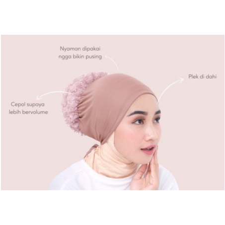Ciput Turki Cepol / Inner Hijab
