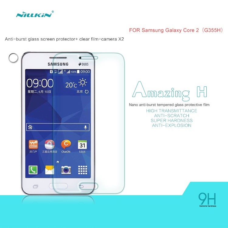 Nillkin Anti-Explosion H Tempered Glass Samsung Galaxy Core 2 G355