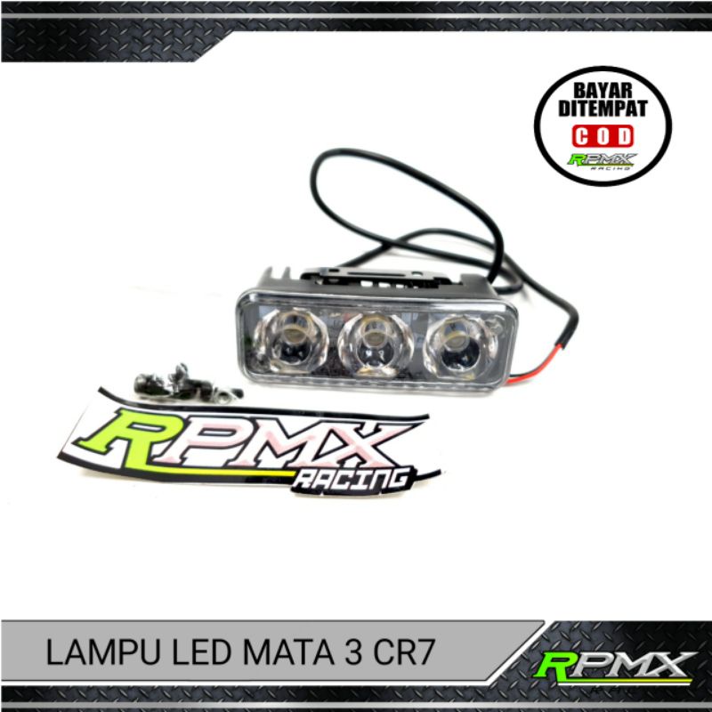 LAMPU LED 3 MATA LAMPU TRAIL KLX CRF TS KTM