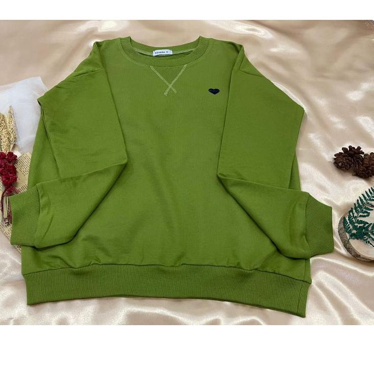 "Mdl31au22g" T-Shirt (SWEATER POLOS)  - Sweater nevada POLOS Wanita // Sweater Cewek Love // Kaos At