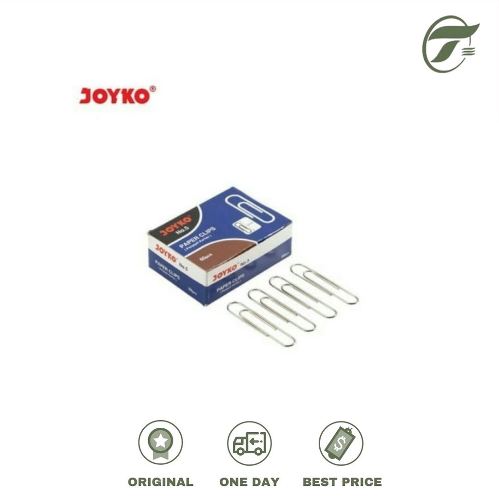 

PAPER CLIP JUMBO NO. 5 60PCS/PACK JOYKO