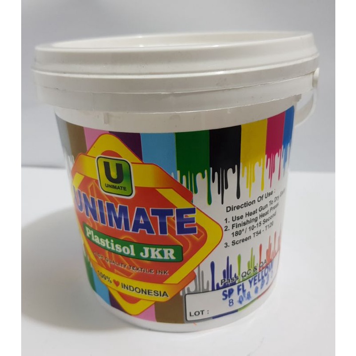 

Plastisol Unimate JKR SP FL Yellow@1kg