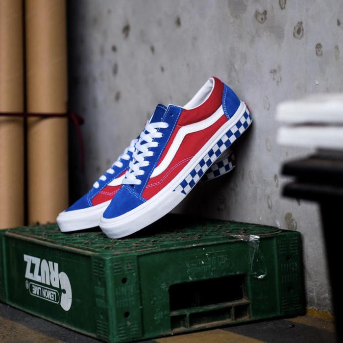 Vans Style 36 BMX CHECKERBOARD Red/White/Blue