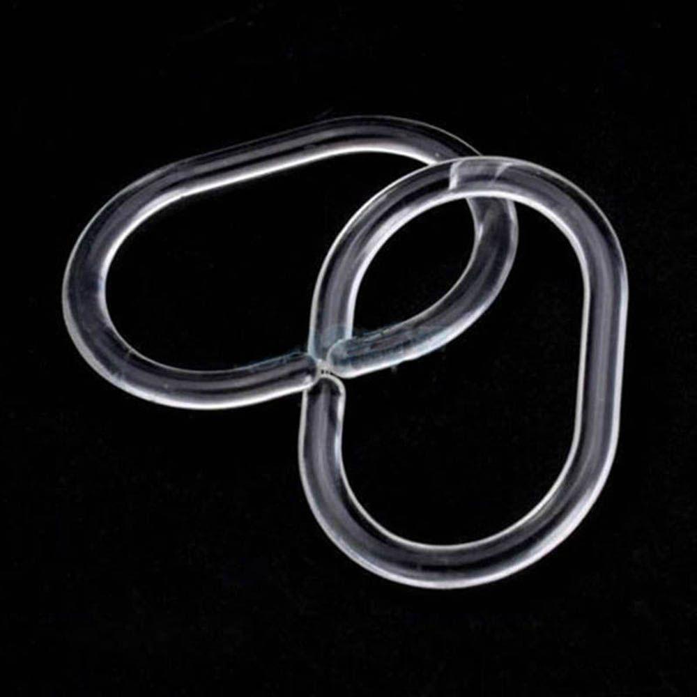 [Elegan] Hooks Rings NEW Hot Sale Tirai Liner Hook Kamar Mandi Rings Liner Plastik