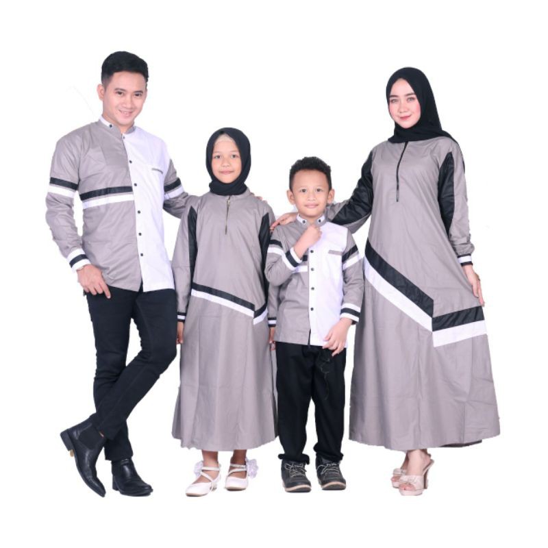 (BISA COD) COUPLE KELUARGA FASHION MUSLIM/BAJU COUPLE MUSLIM/BAJU SARIMBIT