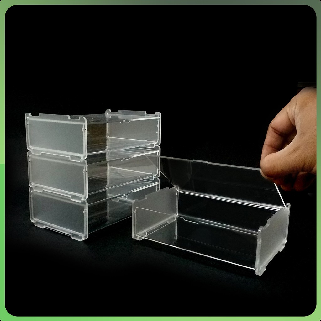 

Kotak Kosmetik Bahan Acrylic/Akrilik Multifungsi 1 SET