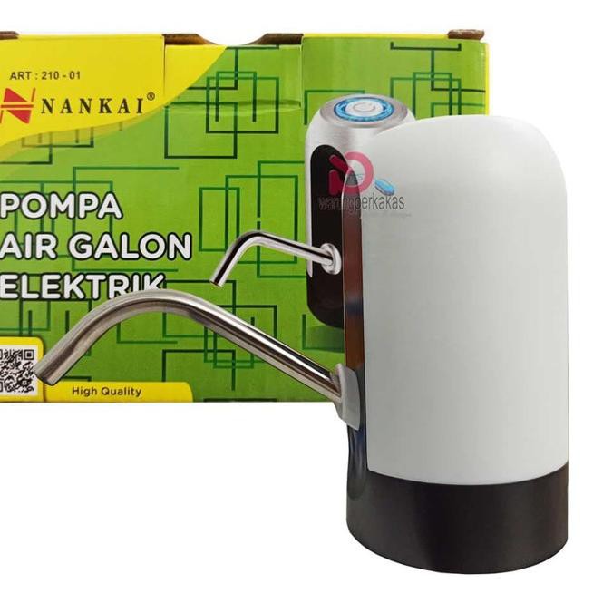 Nankai Pompa Air Galon Elektrik - Alat Penyedot Air Galon - Kompa Air Pompa Galon Elektrik