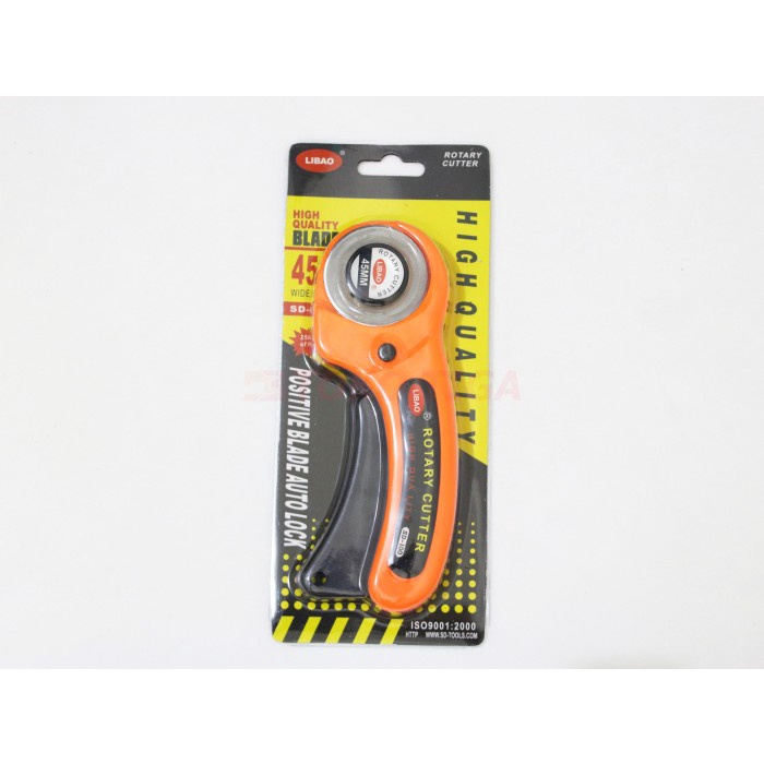

kertas-pemotong- rotary cutter 45mm/45 mm libao sd-100 alat potong bahan pisau putar -pemotong-