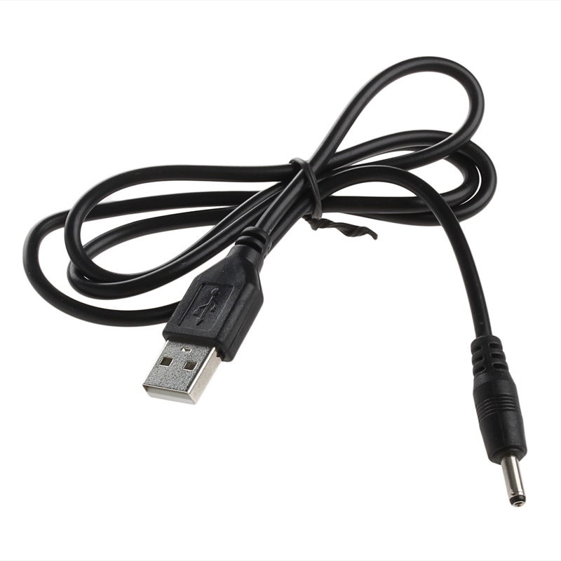 Btsg USB Ke Untuk DC 3.5mm Charging Cord Kabel Power Untuk Lampu Meja Kipas Kecil Power Ba