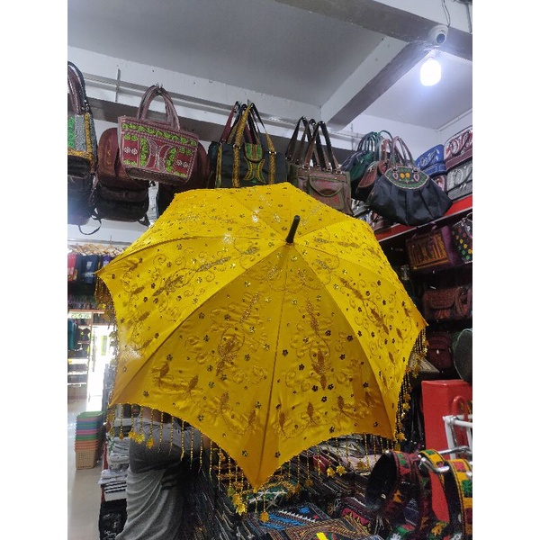 Payung aceh linto dan dara Baro bordir | payung pengantin khas aceh | bordir