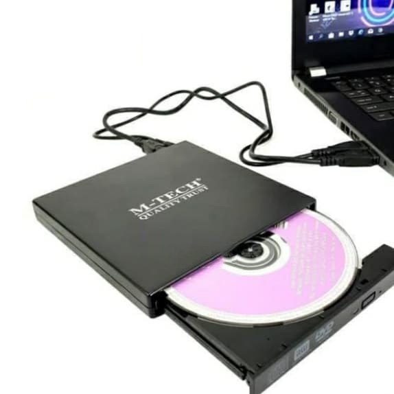 DVD RW External M-Tech Ultra slim USB 2.0 Optical Drive Mtech Dvd  RW
