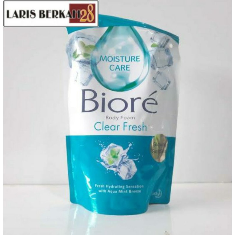 Biore  Sabun Mandi Cair  Clear Fresh 450 Ml