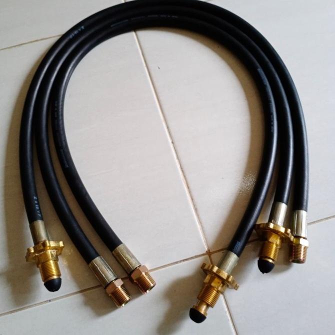 selang gas pigtail 1/2" ,tabung 50kg