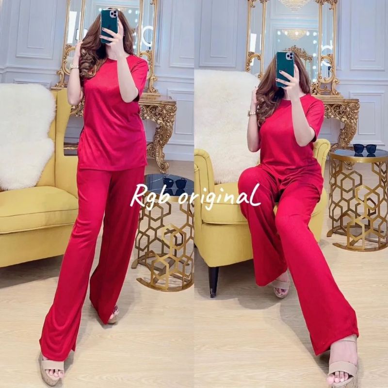 LIDYA SET / SETELAN IMPORT ZARA / SETELAN KNIT / SETELAN WANITA / SETELAN MURAH /KUALITAS PREMIUM [B