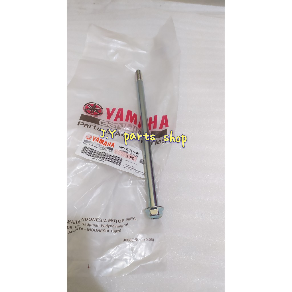 shaft pivot as tengah gantungan mesin atas mio m3 s z soul gt fino xride x ride gear 125 original ygp 54P-F2141-00