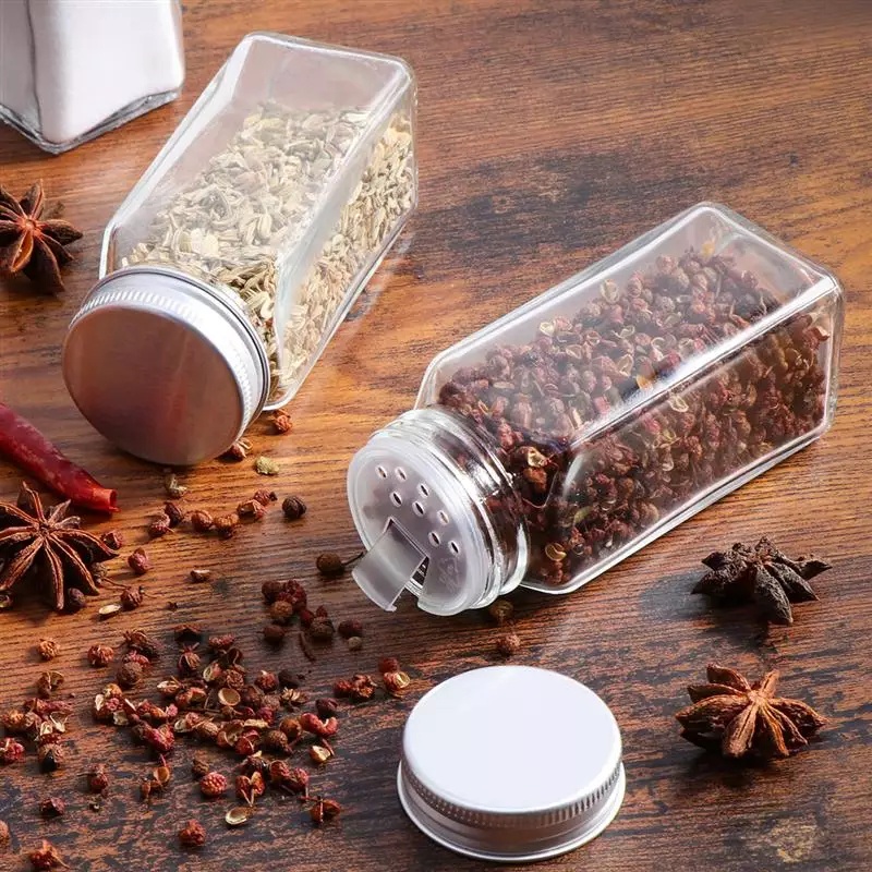 Tempat Bumbu Garam Merica lada cabe rempah botol kaca/1052 SPICES JAR