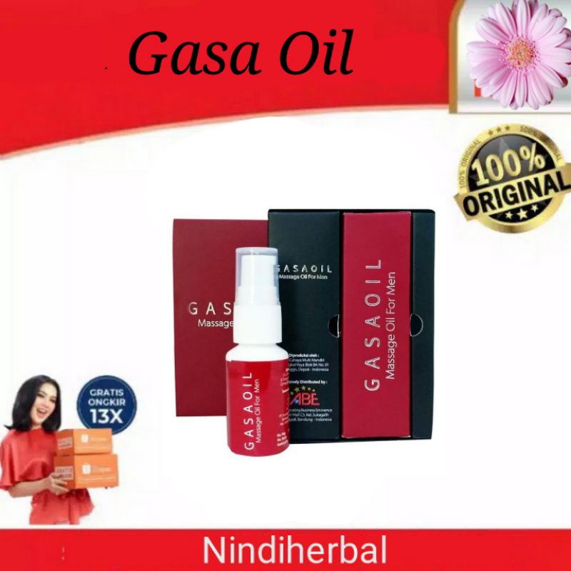 GASA OIL Original 100% Gasa Oil Massage Oil Formen Asli Besar & Panjang
