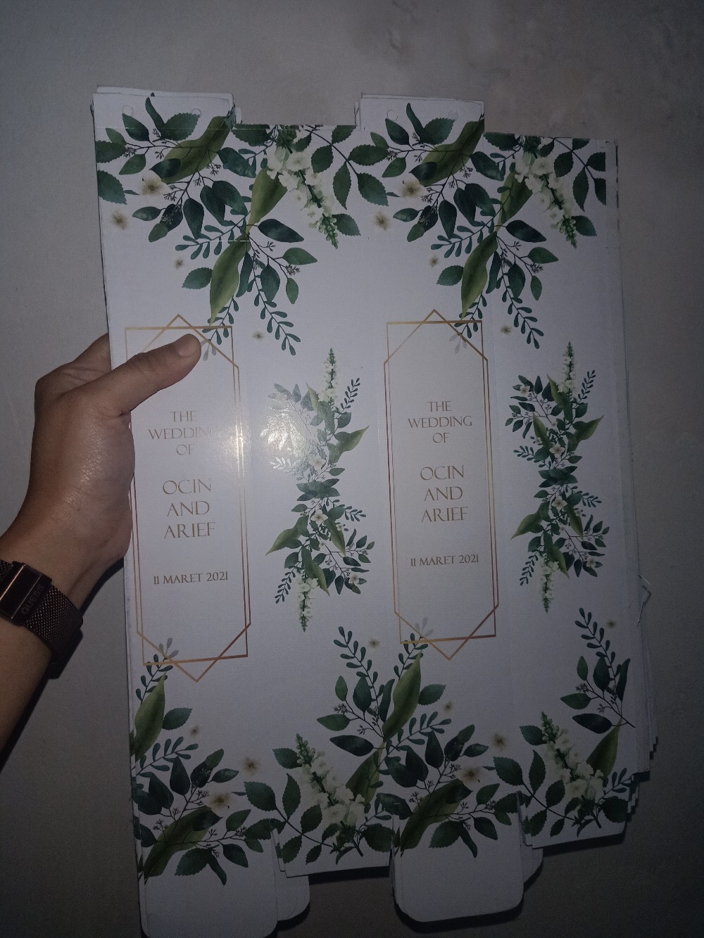 Kotak Souvenir Untuk Payung Lipat (min 24 Pcs)