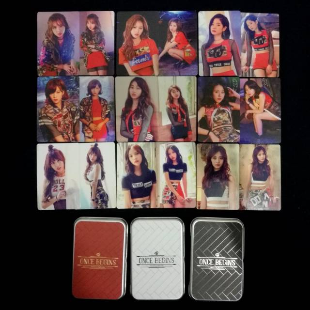 [RARE] twice Once begin photocard ver A