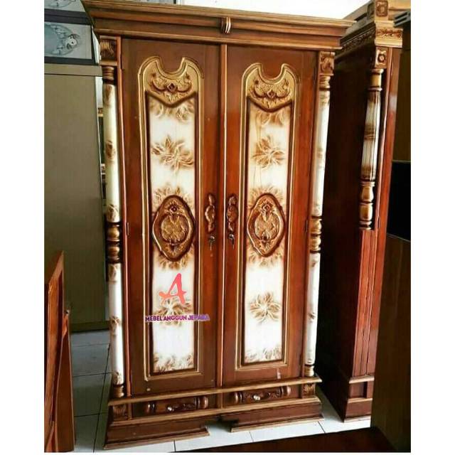 lemari pakaian peluru,mebel jepara,furniture