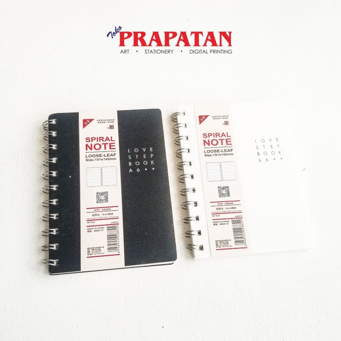 

[RESTOCK] Spiral Notebook A6 Loose Leaf 28850-51