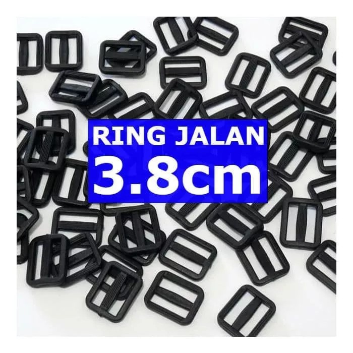 

K5 PLASTIK HITAM - Ring Jalan 3.8cm 3.8 cm