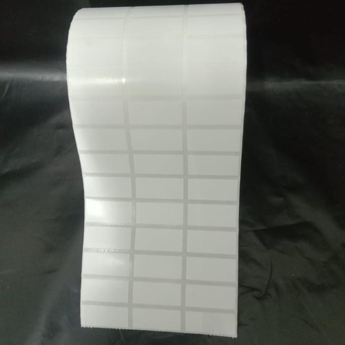 

LABEL BARCODE 33 X 15 (3 LINE) KERTAS STICKER LABEL SEMICOATED 33x15