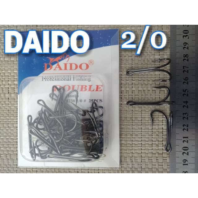 DAIDO double hook
2/0