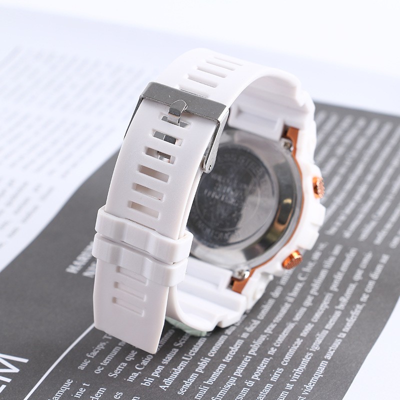 [COD] Jam Tangan Rubber Digital Sport Bulat Wanita Dan Pria Fashion Gaya Korea Import /Grosir murah   Led Motif Bunga Dan POlos Couple anak Remaja Dan Dewasa Sport Bulat Jam Tangan