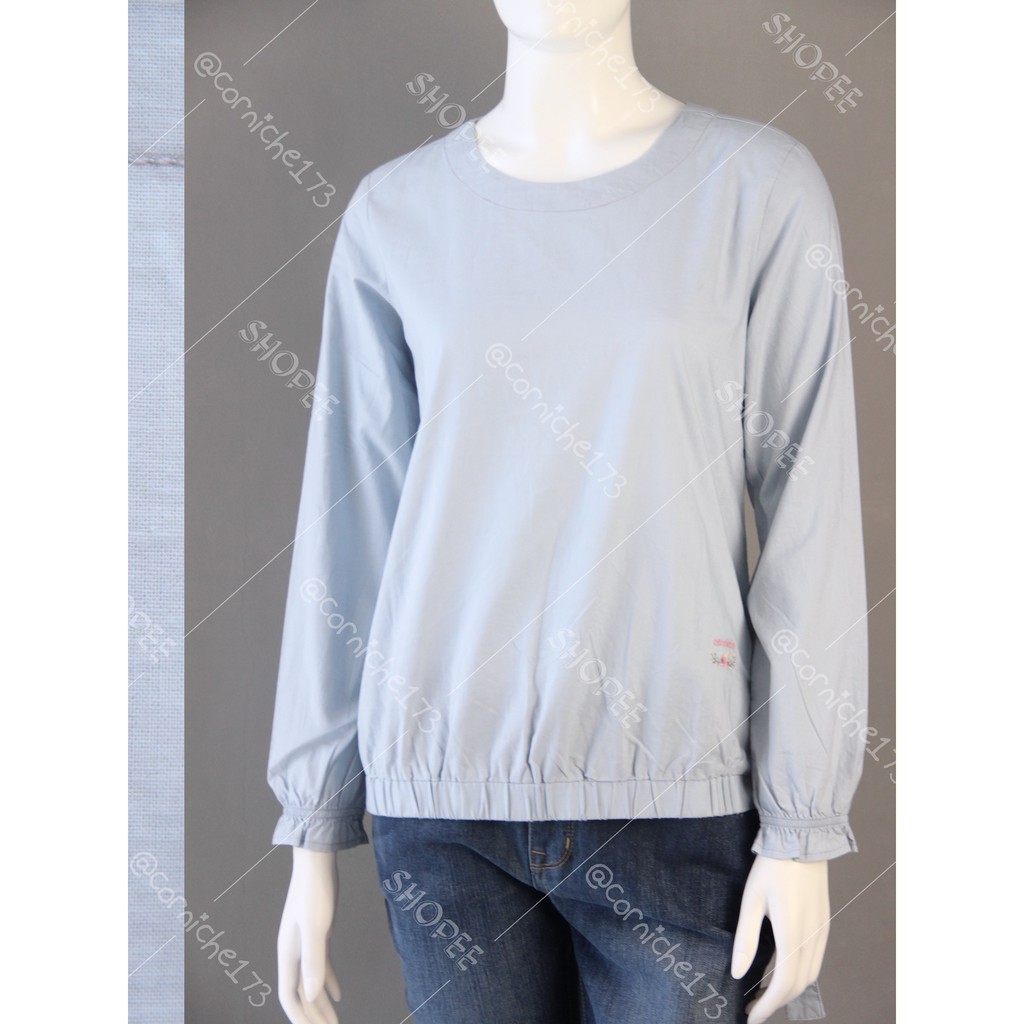 Corniche Reza Blouse Biru - TH231366