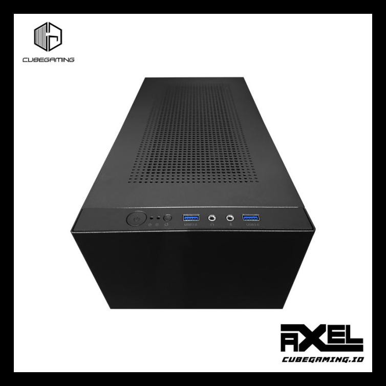 Termurah Cube Gaming Axel - Tempered Glass Version / Casing Pc Gaming