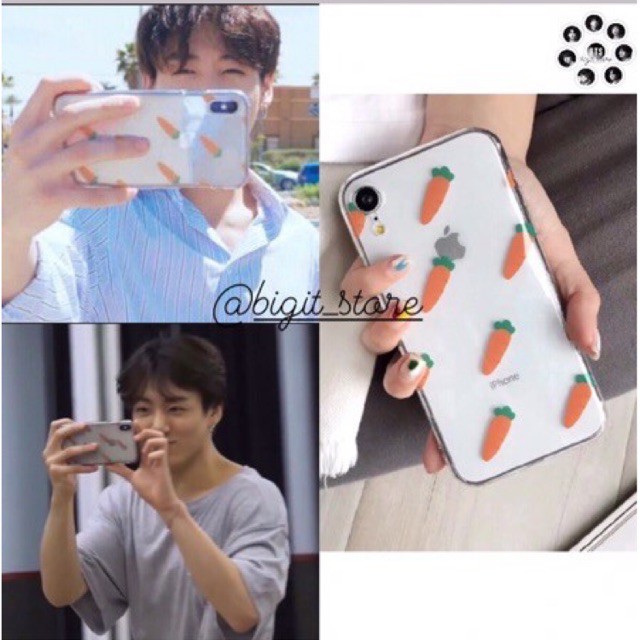 CASE HP JUNGKOOK CARROT, Wortel iphone, samsung, oppo, xiaomi redmi, realme