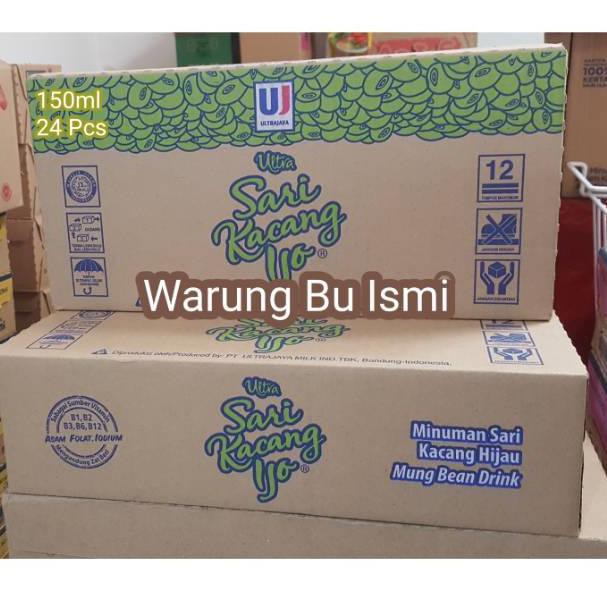 

BUKAN KALENG KALENG!!!! Murah & Promo| Sari Kacang Hijau Ultrajaya 150ml | Ultra Sari Kacang Hijau 2