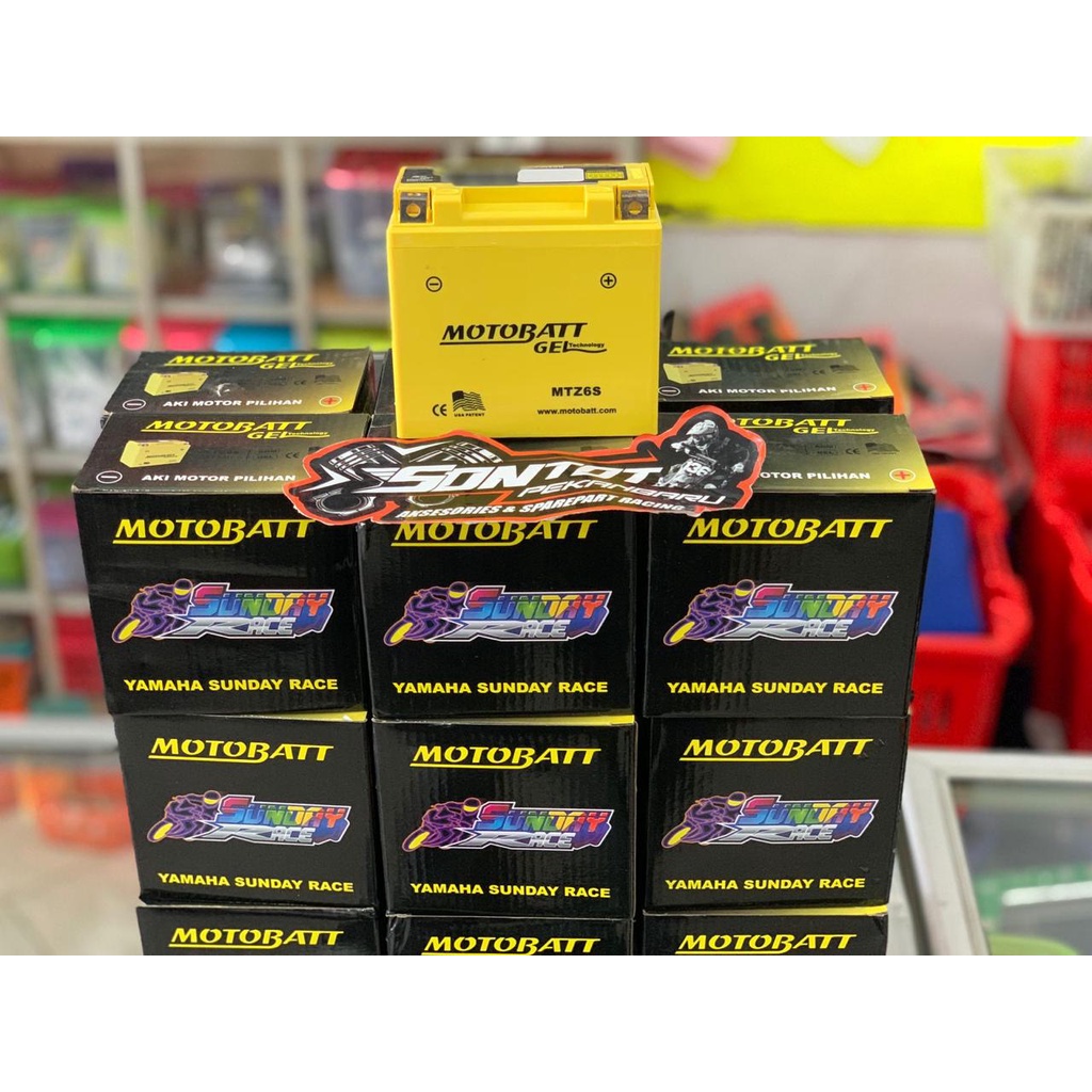 AKI MOTOBATT GEL MTZ6S ORIGINAL SUZUKI SATRIA FY 150,SUZUKI GSX 150R