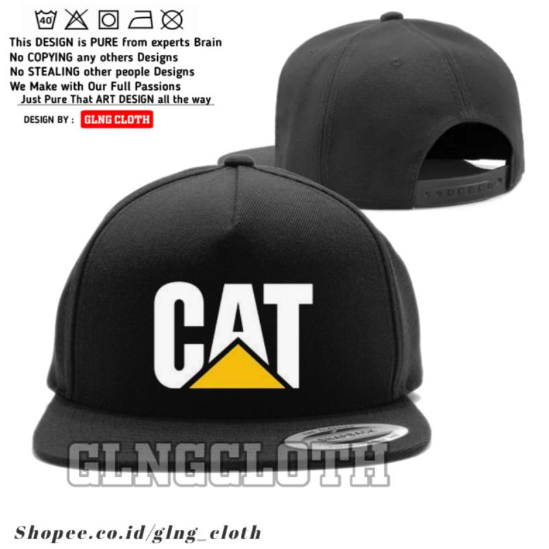 Topi CATERPILLAR Snapback - Topi CAT