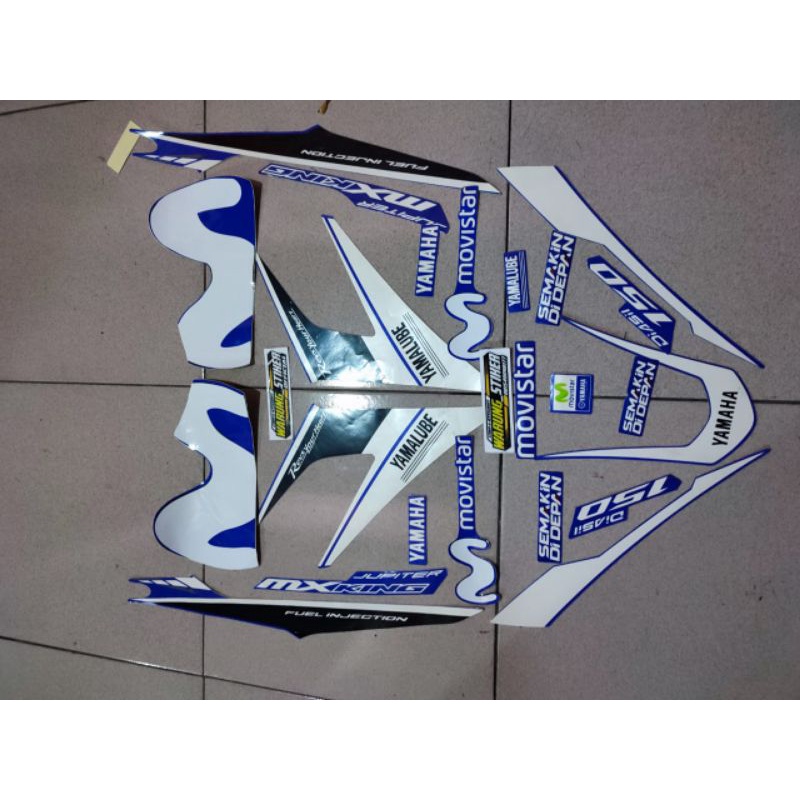 STRIPING MX KING 2019 MOVISTAR STRIPING STICKER MX KING 2019 CASTEM