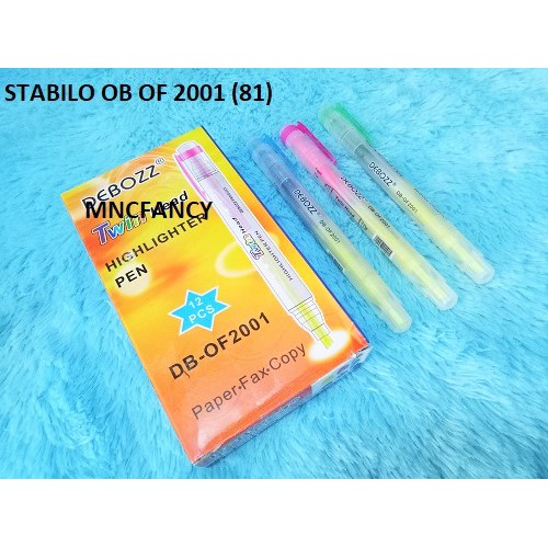 

Stabilo OB OF 2001 (81) / Harga Per Lusin