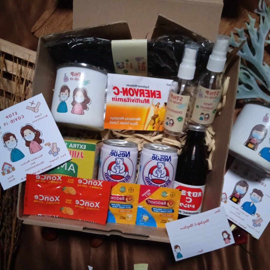 

Paket Isoman Covid-19/Hampers Covid-19