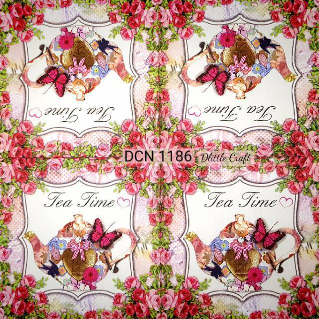 Napkin Decoupage/tissu decoupage eropa
