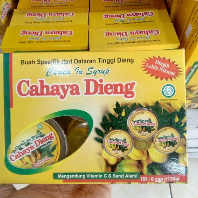 

SIRUP BUAH CARICA CAHAYA DIENG ISI 6 CUP