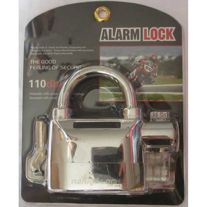 Gembok Alarm Motor Suara Anti Maling / Lock Siren -SD03