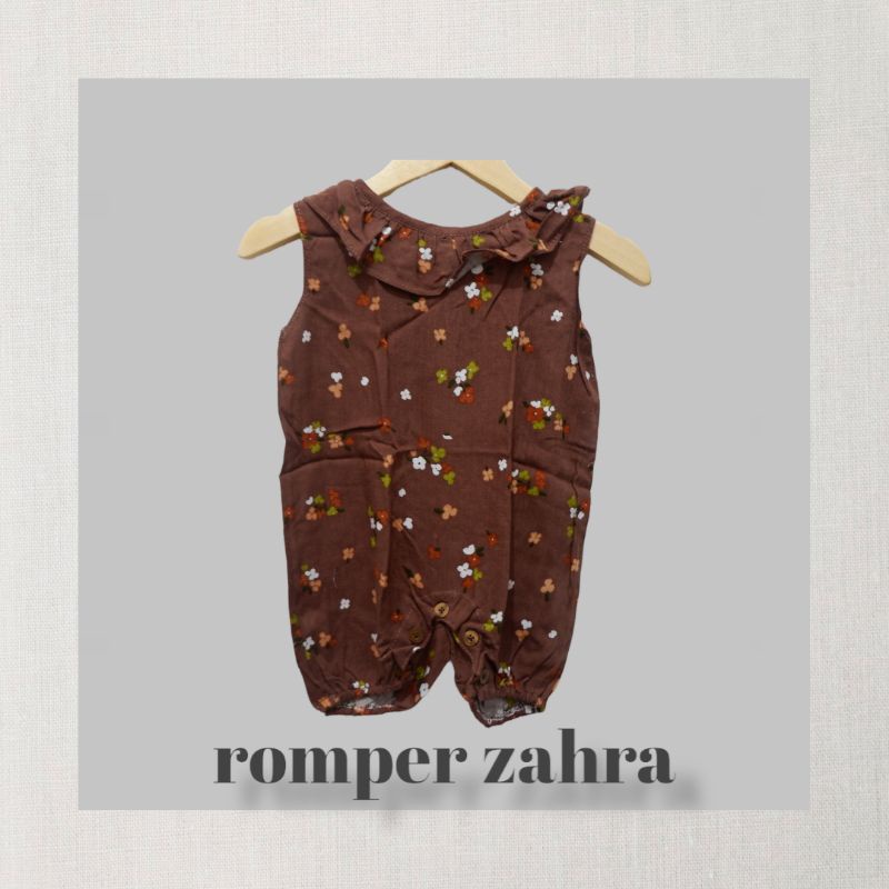 BAJU ROMPER BAYI ZAHRA USIA 3-15 BULAN